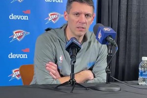 雷霆主帅：锁定季后赛席位不是理所应当，我们这赛季经历了太多伤病和挫折